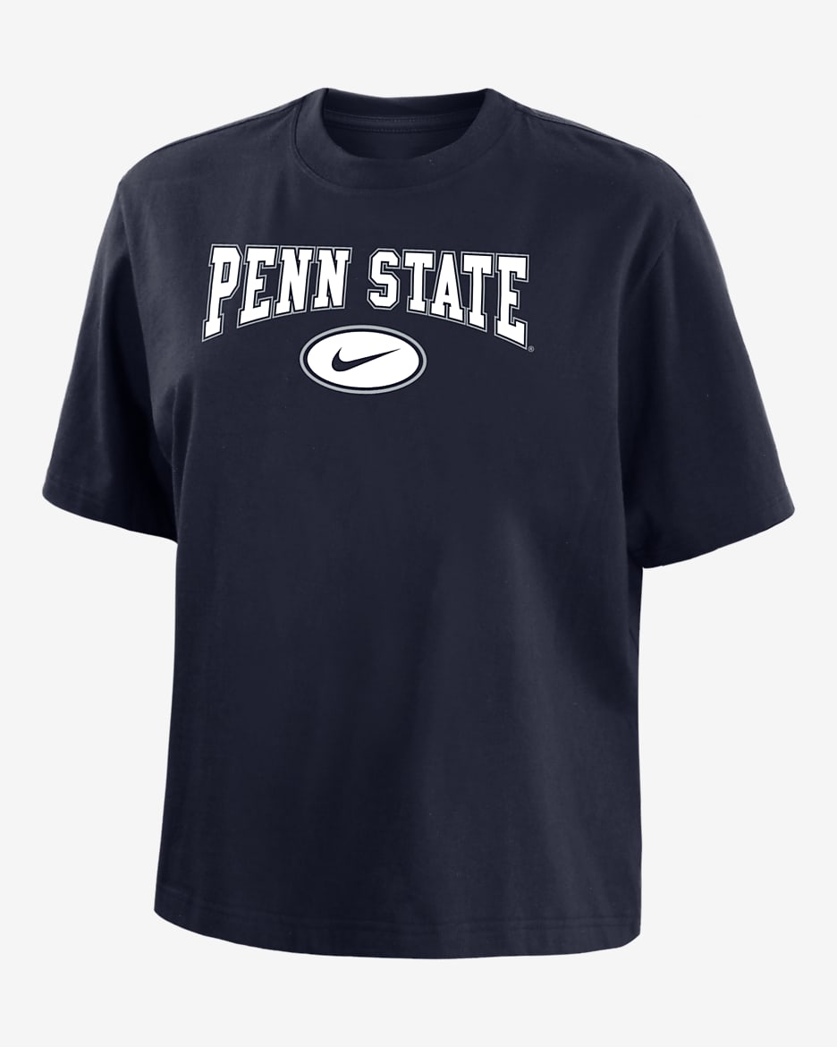 Penn State Women s Nike College Boxy T Shirt. Nike